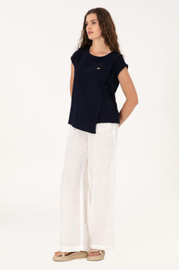 Kad_n Lacivert Ti__rt Sepette S_rpriz _ndirim - U.s. polo assn фото 4