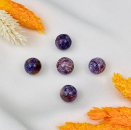 Бусины для украшений из Чароита (5 шт)