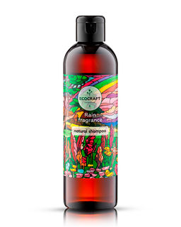 Натуральный шампунь для ослабленных и секущихся волос "Rain fragrance" Аромат дождя