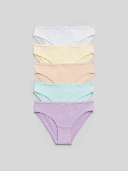 ACOOLA / Трусы детские для девочек в наборе из 5 шт. Vivo цвет в ассортименте