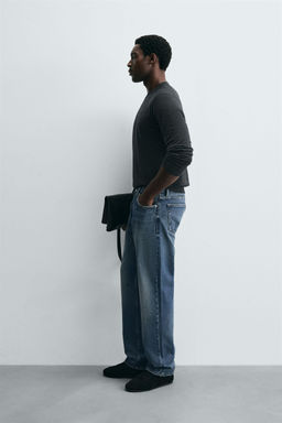 JEANS STRAIGHT FIT / Azul - Zara фото 4