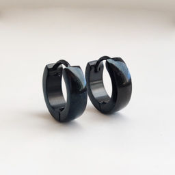 Серьги из стали