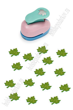 Дырокол фигурный для фоамирана Кленовый листик (SF-6179) №1