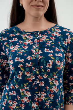 Платье женское из кулирки Софи сакура - Амадэль фото 11