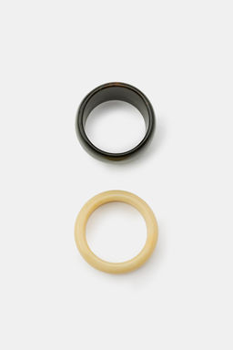 PACK 2 PULSERAS R?GIDAS RESINA / Crudo - Zara фото 3