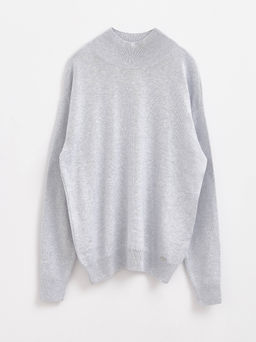 CONTE Джемпер из пряжи с хлопком и модалом LDK 141 light gray