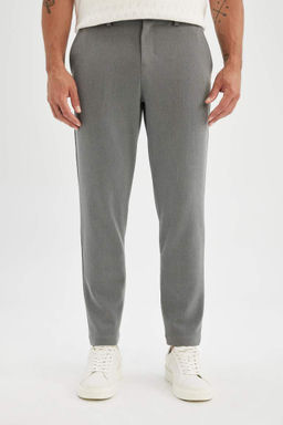 Брюки прямого кроя, эластичные во всех направлениях, прямого кроя - Defacto фото 4