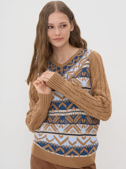 Джемпер женский 7232-40221 - Vay фото 3