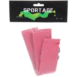 Цена за 2 шт. Ремень для йоги 180х4см, розовый