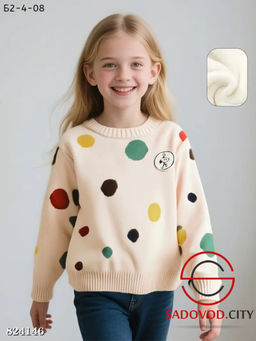 Детская кофточка с рисунком