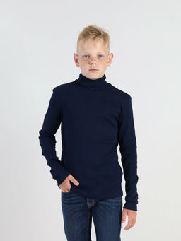 CRB wear/CWKB 63152-41 Водолазка для мальчика,темно-синий/Ex.Cherubino  фото 2