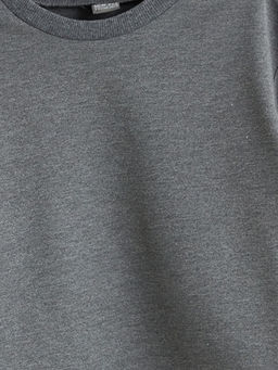 Bisiklet Yaka K?z ?ocuk Sweatshirt