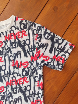 Футболка детская 33064 кулирка буквы