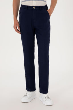 Erkek Lacivert Kanvas Pantolon Sepette S_rpriz _ndirim - U.s. polo assn фото 2