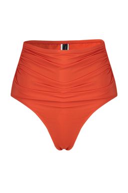 Nar Cicegi Toparlay?c? Yuksek Bel Hipster Core Bikini Alt? TBESS20BA0018
