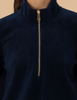 Koyu Lacivert Regular Fit Polar Sweatshirt - Pierre cardin фото 7