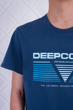 Арт. 61120 Футболка мужская 48-58 (6 шт) Цвет:темно-синий - Идеал фото 2