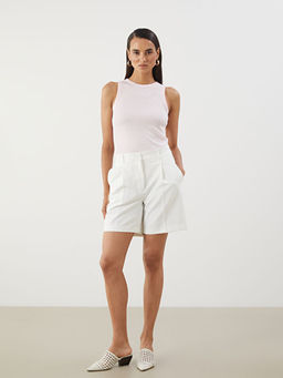 Bisiklet Yaka Ta?l? Kad?n Atlet