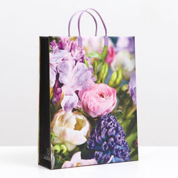 Цена за 10 шт. Пакет «Грейс», мягкий пластик, 41×32 см, 130 мкм