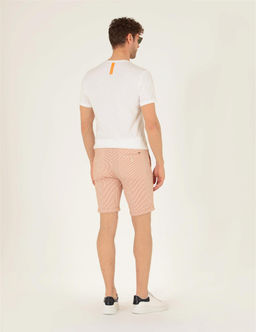 Turuncu Slim Fit Beli Lastikli _izgili _ort - Pierre cardin фото 6