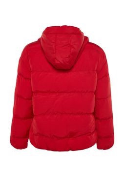 TRENDYOLMILLA Siyah Kapusonlu Su Itici Sisme Mont TWOAW21MO0022  фото 19