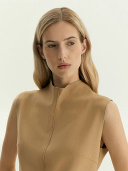 Однотонная блузка, B3221/tucomo - Emka фото 3