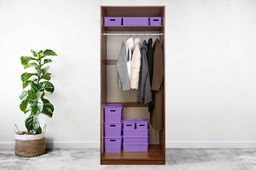 Корзинка 3 л 23,5*17,3*10,5 см Береста лавандовая - Elan gallery фото 4