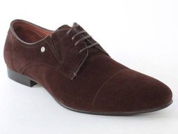 1912-1B-72 BROWN Полуботинки мужские (натуральная замша) - Фабричный китай фото 3