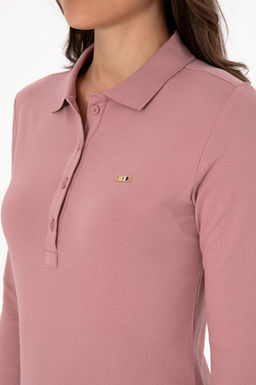 Kad_n G_l Kurusu Basic Polo Yaka Sweatsh_rt Sepette S_rpriz _ndirim - U.s. polo assn фото 7