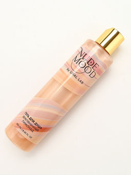 Подарочный набор NUDE MOOD, гель для душа 250 мл, аромат земляники и соль для ванны с лепестками розы 150 г, URAL LAB  фото 4