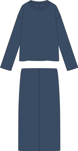 Свитшот+юбка 2ЖСЮ5803301