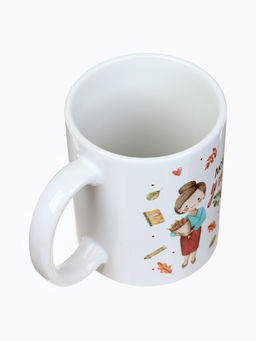 Кружка чайная керамическая «Любимый учитель», 320 мл