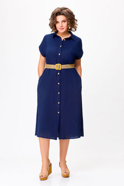 Платье Swallow 747.1 темно-синий фото 5