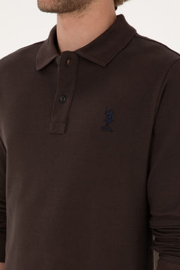 Erkek Koyu Kahverengi Basic Sweatshirt Sepette S_rpriz _ndirim - U.s. polo assn фото 14