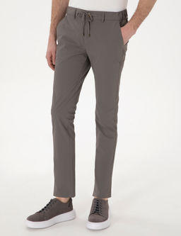Vizon Slim Fit Jogger Kanvas Pantolon