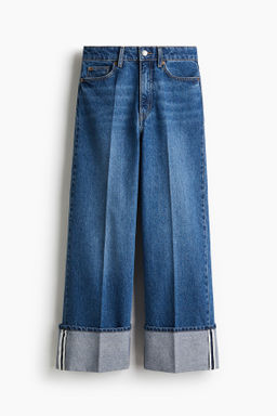 Wide High Ankle Jeans