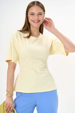 Футболка с завязками Николь (жёлтый) - Эльза фото 18