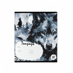Цена за 10 шт. Тетрадь школьная ученическая ErichKrause Timber Wolf, 18 листов, клетка (в плёнке по 10 шт.)_MIX-PACK  фото 5