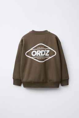 LOGO PRINT SWEATSHIRT - Zara фото 2