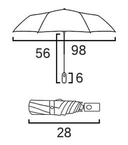 Зонт Umbr-310-Red