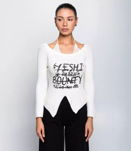 Джемпер #КТ8976, молочный