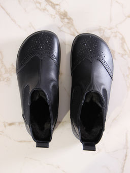 Босоногие ботинки EDART 362.NATAbl.Черный/шерсть