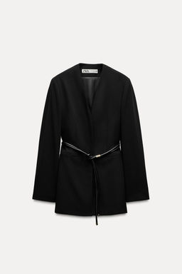 ZW COLLECTION BELTED BLAZER - Zara фото 22