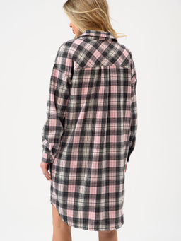 Халат фланель "Рубашка"