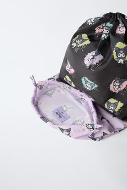 KUROMI  SANRIO SCHOOL BAG SET - Zara фото 4