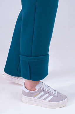 Арт.2902 Костюм женский с начесом 44-52 (5 шт) Цвет:верх-джинс,низ-джинс - Калинка фото 3