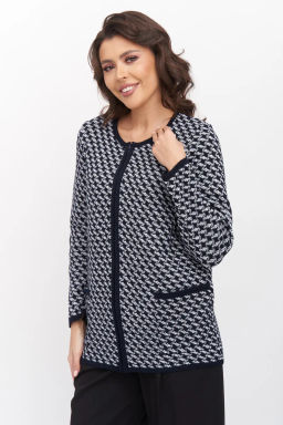 Жакет 1-985/синий