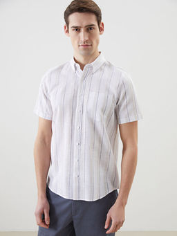 Regular Fit Erkek Dokulu G?mlek