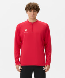 Джемпер тренировочный JOGEL PREMIER PerFormDRY Training 1/4 Zip Top, красный  фото 6