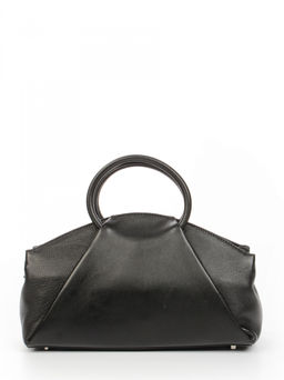 LACCOMA сумка АМ2243-черный натуральная кожа хлопок